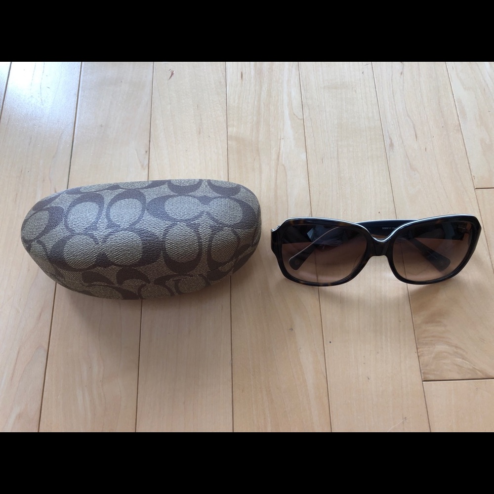 Coach Sunglasses Bridget Navy Tortoishell